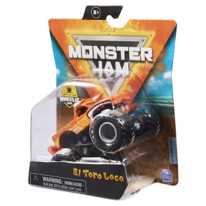 MONSTER JAM MASINUTA METALICA EL TORO LOCO SCARA 1 LA 64 - Img 4