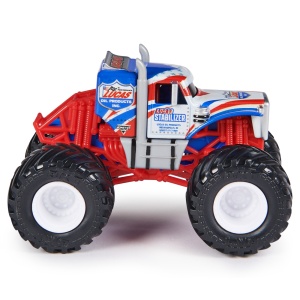 MONSTER JAM MASINUTA METALICA LUCAS STABILIZER SCARA 1 LA 64 - Img 3