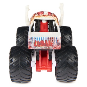 MONSTER JAM MASINUTA METALICA ZOMBIE SERIA 28 SCARA 1 LA 64 - Img 5