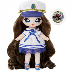 Na Na Na Surprise 2 in 1, Sparkle S1 - Papusa si accesoriu fashion, Sailor Blu - Img 2