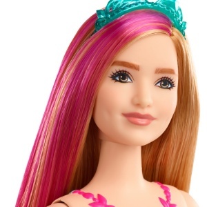 Papusa Barbie Dreamtopia cu Coronita Albastra - Img 4
