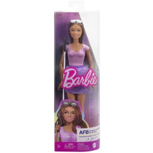 Papusa Barbie Fashionistas cu Baston pentru Nevazatori - Img 2