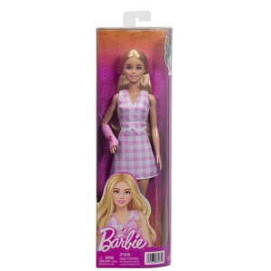 Papusa Barbie Fashionistas cu gips pentru brat, 32.5cm, multicolor - Img 2