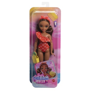 Papusa Barbie Teresa la plaja cu accesorii, multicolor, 32.5x12.5x5.5cm - Img 2