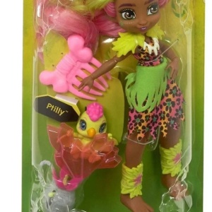 Păpușă Cave Club Wild Fernessa – Jucărie articulată originală Mattel