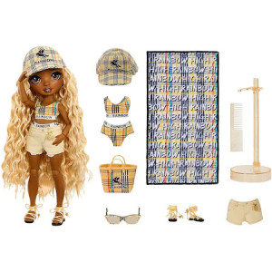 Papusa cu accesorii Rainbow High Pacific Coast - Harper Dune, 28 cm - Img 5