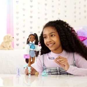 Papusa Fashion Barbie Dream Besties Brooklyn, 28 cm - Img 7