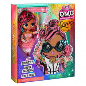 Papusa L.O.L. Surprise! OMG Birthday Doll - Miss Divine - Img 6
