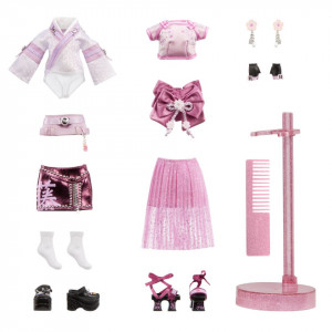 Papusa Rainbow High Fashion Doll, S4, Lila Yamamoto, 28cm - Img 4