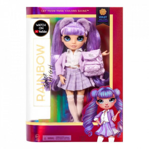 Papusa Rainbow High, Junior High Violet Willow