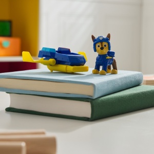 PATRULA CATELUSILOR ACTION PUPS SET VEHICUL DE SALVARE HOVERBOARD SI FIGURINA CHASE 5 CM - Img 4