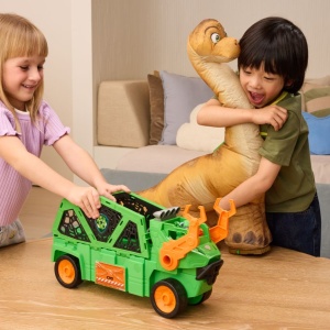 PATRULA CATELUSILOR FILMUL CU DINOZAURI VEHICUL MEGASAURUS DINO 76CM - Img 7