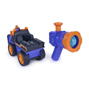 PATRULA CATELUSILOR RUBBLE SI ECHIPA SET FIGURINA SI VEHICUL MEGA BLASTER - Img 10