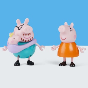 PEPPA PIG SET 5 FIGURINE FAMILIA PEPPA - Img 4