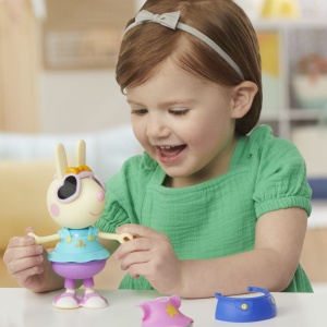 PEPPA PIG SET FIGURINA SI ACCESORII VESTIMENTARE IEPURASUL REBECCA 15CM - Img 7