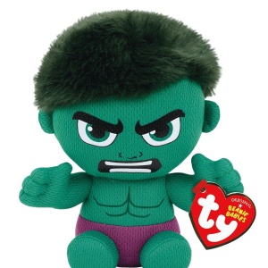 PLUS TY 15CM BEANIE BABIES MARVEL HULK