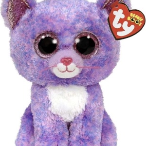 PLUS TY 24CM PISICA LAVANDA