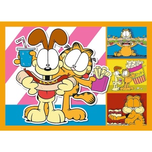 PUZZLE 4IN1 LUI GARFIELD II PLACE LASAGNA - Img 4