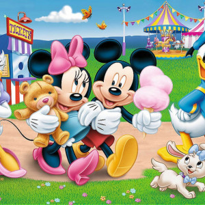 Puzzle cu 2 fete Trefl 24 Maxi, Mickey si Prietenii - Img 2