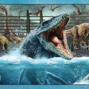 PUZZLE JURASSIC WORLD BUMPER PACK 4X100 - Img 3