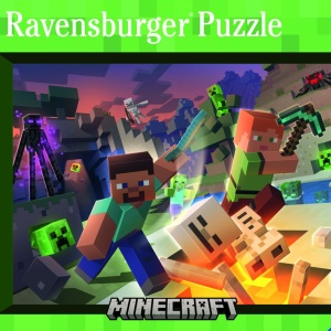PUZZLE MINECRAFT 100 XXL - Img 3