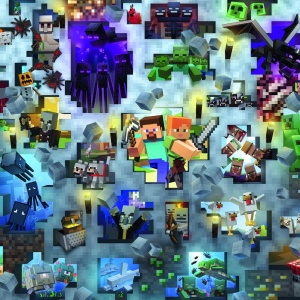 PUZZLE MINECRAFT MOBS 1000 - Img 2