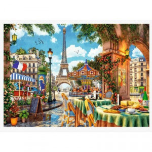 Puzzle Trefl 1000piese - Dimineata la Paris - Img 2