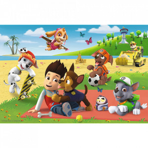 Puzzle Trefl 24 Maxi Paw Patrol, Distractia La Plaja - Img 3