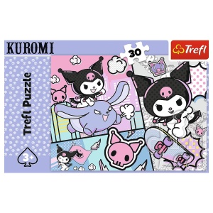 PUZZLE TREFL 30 DISTRACTIE CU KUROMI - Img 3