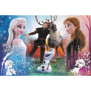 PUZZLE TREFL 300 DISNEY FROZEN 2 MAGIA - Img 2