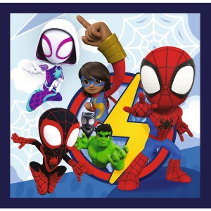 PUZZLE TREFL 3IN1 MARVEL SPIDEY SI PRIETENII LUI EXTRAORDINARI - Img 2