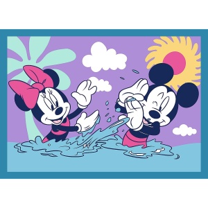 PUZZLE TREFL 4IN1 CURIOZITATI DESPRE MICKEY MOUSE - Img 3