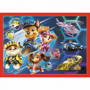 Puzzle Trefl 4in1,Paw Patrol in oras - Img 4