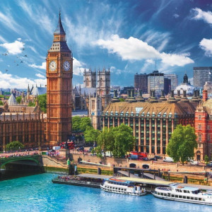 PUZZLE TREFL 500 O ZI CU SOARE LA LONDRA - Img 2