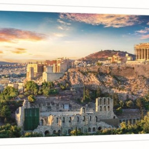 PUZZLE TREFL 500 PANORAMA ACROPOLIS ATENA - Img 4