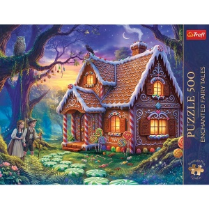 PUZZLE TREFL 500 PREMIUM PLUS BASME FERMECATE HANSEL SI GRETEL - Img 3