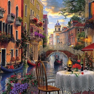 PUZZLE TREFL 6000 CINA ROMANTICA - Img 2