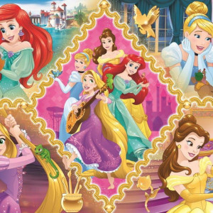 Puzzle Trefl, Aventura printeselor, 160 piese - Img 2