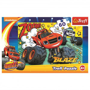 Puzzle Trefl, Blaze, Cursa infernala, 60 piese - Img 3