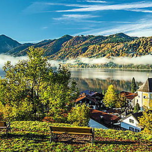 Puzzle Trefl, Panorama lac, 1000 piese - Img 2