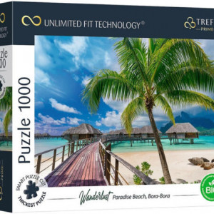 Puzzle Trefl Prime UFT - Insula Paradisului Bora Bora, 1000 piese