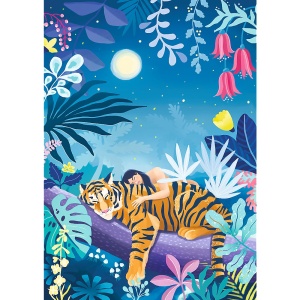 PUZZLE TREFL UFT VELVET 500 TIGRUL DORMIND - Img 2