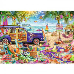 Puzzle Trefl - Vacanta Tropicala, 2000 piese - Img 2