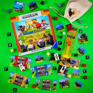 RAVENSBURGER JOC MINECRAFT EROII SATULUI - Img 3
