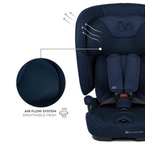 SCAUN AUTO KINDERKRAFT FIX2GO 76-150 CM, NAVY - Img 10
