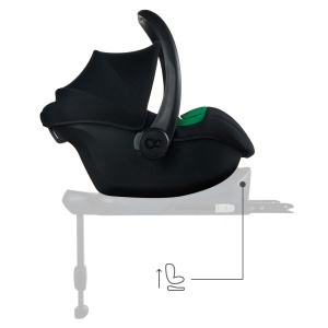 SCOICA AUTO I-SIZE, 40-87 CM, KINDERKRAFT MINK PRO2 , BLACK - Img 4
