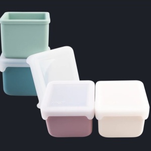 SET 2 RECIPIENTE SILICON, MELII, BLUSH BERRY - Img 4