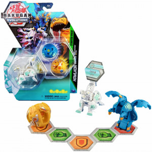 Set 3 Figurine Bakugan Evolutions Starter Pack - Howlkor Ultra, Neo Pegatrix si Trox - Img 5