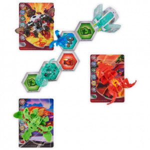 Set 4 Figurine Bakugan Evolutions Battle Strike Pack, Neo Dragonoid si Ghost Beast - Img 2