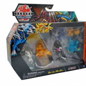 Set 4 Figurine Bakugan Evolutions Battle Strike Pack, Sectanoid si Arcleon - Img 3